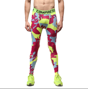 Yellow Zing - Free Flow Base Armour Layer Compression Pants