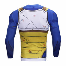 Vegeta Dragon Ball Z Compression Shirt Long Sleeves