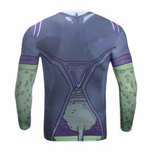 Perfect Cell Armour Dragon Ball Z Compression Shirt Long Sleeves