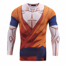 Goku Warrior Dragon Ball Z Compression Shirt Long Sleeves