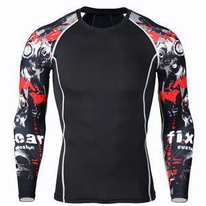 Skullz MMA Compression Shirt Rashguard