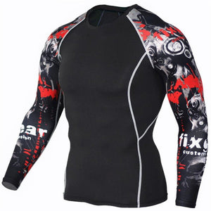 Skullz MMA Compression Shirt Rashguard