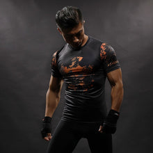 Punisher Amber CoolDry Compression Shirt Short Sleeves