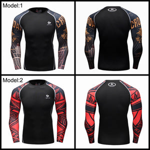 Alt Red MMA Compression Shirt Rashguard