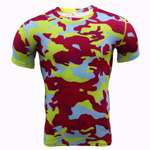Gummy Bear Free Flow Premium Workout Compression Shirt Short Sleeves