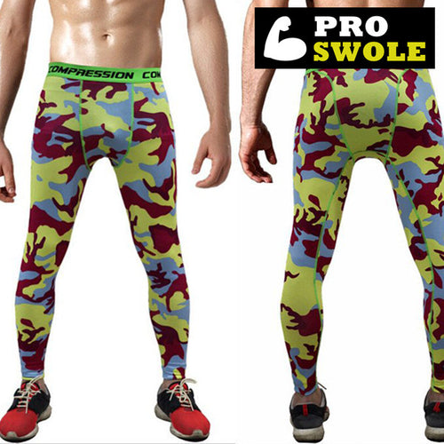 Yellow Zing - Free Flow Base Armour Layer Compression Pants